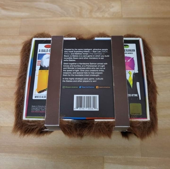 4/$30 Bears vs Babies  Card Game Monsters Babies - Picture 2 of 6